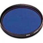 Цветной синий фильтр 58 мм